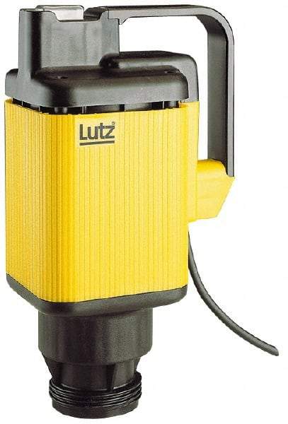 Lutz Pumps - 0.68 HP, TEFC Drum Pump Motor - For Use With All Lutz Pump Tubes, 120 Volt - Top Tool & Supply