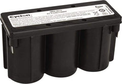 Mule - Pure Lead, Quick-Disconnect Tab Terminal, 6 Volt, 5 Amp, Lead Rechargeable Battery - 1/4" Tab Width x 0.032" Tab Thickness, 12.11" Wide x 3.05" High x 5.47" Deep - Top Tool & Supply