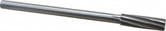 Made in USA - 19/32" High Speed Steel 8 Flute Chucking Reamer - Top Tool & Supply