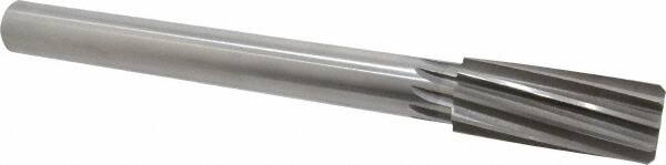 Made in USA - 1-1/4" High Speed Steel 10 Flute Chucking Reamer - Top Tool & Supply