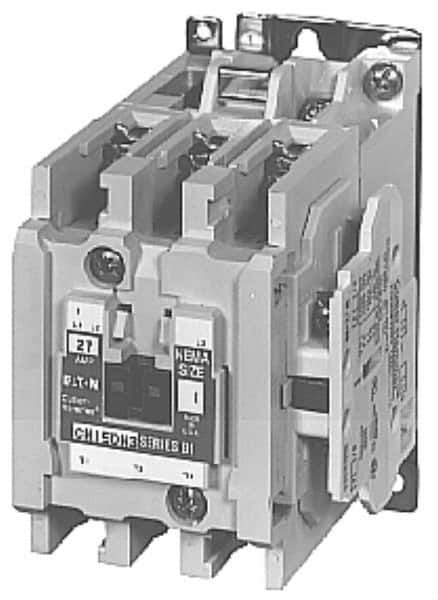 Eaton Cutler-Hammer - 3 Pole, 110 VAC at 50 Hz, 120 VAC at 60 Hz and 600 Volt, 9 Continuous Amp, 1 hp, Open NEMA Combination Starter - ABS Type Approved, cUL Listed, NEMA ICS 2-1993, UL Listed - Top Tool & Supply