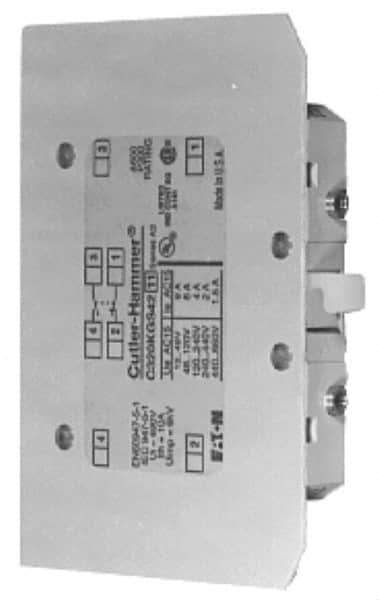 Eaton Cutler-Hammer - Starter Auxiliary Contact - For Use with 10-60A Contactors - Top Tool & Supply