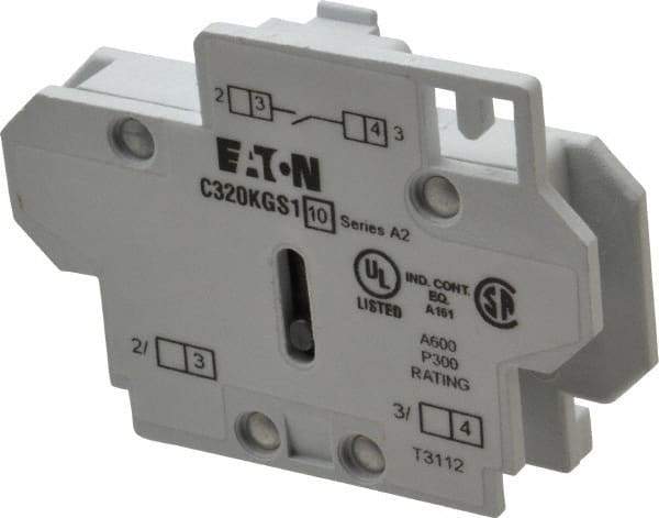 Eaton Cutler-Hammer - Starter Auxiliary Contact - For Use with 10-60A Contactors - Top Tool & Supply