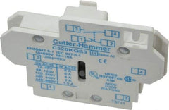 Eaton Cutler-Hammer - Starter Auxiliary Contact - For Use with 10-60A Contactors - Top Tool & Supply