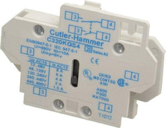 Eaton Cutler-Hammer - Starter Auxiliary Contact - For Use with 10-60A Contactors - Top Tool & Supply