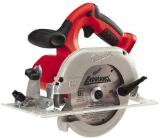 Milwaukee Tool - 28 Volt, 6-1/2" Blade, Cordless Circular Saw - 4,200 RPM, Lithium-Ion Batteries Not Included - Top Tool & Supply