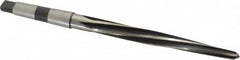 Interstate - 5/8" Reamer Diam, 25/64" Small End Diam, 2MT Morse Taper Shank, 6-1/8" Flute, Bridge Reamer - Top Tool & Supply