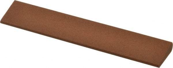 Norton - 5" Long x 1" Diam x 5/16" Thick, Aluminum Oxide Sharpening Stone - Round, Medium Grade - Top Tool & Supply