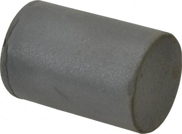 Cratex - 1" Max Diam x 1-1/2" Long, Cylinder, Rubberized Point - Very Fine Grade, Silicon Carbide, 1/4" Arbor Hole, Unmounted - Top Tool & Supply