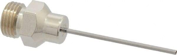 Value Collection - Blow Gun Needle Tip - 1/8 MPT, 1.19" Hose Length - Top Tool & Supply