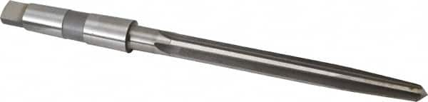 Interstate - 11/16" Reamer Diam, 13/32" Small End Diam, 3MT Morse Taper Shank, 6-1/8" Flute, Bridge Reamer - Top Tool & Supply