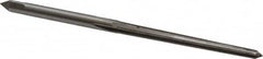 Interstate - #4/0 Pin, 0.1142" Diam, 0.0869" Small End, 1/8" Diam Straight Shank, 1-5/16" Flute, Taper Pin Reamer - Top Tool & Supply