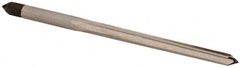 Interstate - #2/0 Pin, 0.1462" Diam, 0.1137" Small End, 5/32" Diam Straight Shank, 1-9/16" Flute, Taper Pin Reamer - Top Tool & Supply