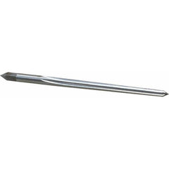 Interstate - #0 Pin, 0.1638" Diam, 0.1287" Small End, 11/64" Diam Straight Shank, 1-11/16" Flute, Taper Pin Reamer - Top Tool & Supply