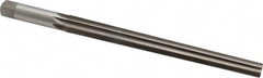 Interstate - #9 Pin, 0.6066" Diam, 0.4805" Small End, 9/16" Diam Straight Shank, 6-1/16" Flute, Taper Pin Reamer - Top Tool & Supply