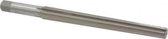 Interstate - #10 Pin, 0.7216" Diam, 0.5799" Small End, 5/8" Diam Straight Shank, 6-13/16" Flute, Taper Pin Reamer - Top Tool & Supply