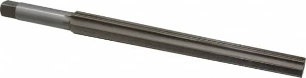 Interstate - #11 Pin, 0.878" Diam, 0.706" Small End, 3/4" Diam Straight Shank, 8-1/4" Flute, Taper Pin Reamer - Top Tool & Supply