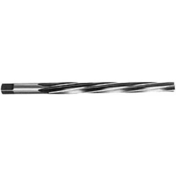 Interstate - #0 Pin, 0.1638" Diam, 0.1287" Small End, 11/64" Diam Straight Shank, 1-11/16" Flute, Taper Pin Reamer - Top Tool & Supply