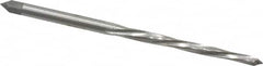 Interstate - #4/0 Pin, 0.1142" Diam, 0.0869" Small End, 1/8" Diam Straight Shank, 1-5/16" Flute, Taper Pin Reamer - Top Tool & Supply