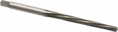 Interstate - #3/0 Pin, 0.1302" Diam, 0.1029" Small End, 9/64" Diam Straight Shank, 1-5/16" Flute, Taper Pin Reamer - Top Tool & Supply