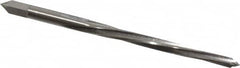 Interstate - #2/0 Pin, 0.1462" Diam, 0.1137" Small End, 5/32" Diam Straight Shank, 1-9/16" Flute, Taper Pin Reamer - Top Tool & Supply