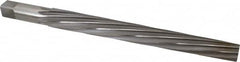 Interstate - #14 Pin, 1.542" Diam, 1-1/4" Small End, 1-1/2" Diam Straight Shank, 14" Flute, Taper Pin Reamer - Top Tool & Supply