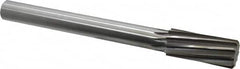 Made in USA - 1-1/4" High Speed Steel 10 Flute Chucking Reamer - Top Tool & Supply