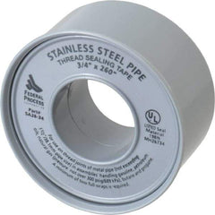 Federal Process - 3/4" Wide x 260" Long High Density Pipe Repair Tape - 4.3 mil Thick, -450 to 550°F, Nickel - Top Tool & Supply