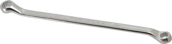 Proto - 6mm x 7mm 12 Point Offset Box Wrench - Double End, 5-3/4" OAL, Steel, Polished Finish, 7.5° Offset - Top Tool & Supply