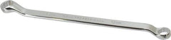 Proto - 12mm x 14mm 12 Point Offset Box Wrench - Double End, 9-1/16" OAL, Steel, Polished Finish, 7.5° Offset - Top Tool & Supply