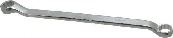 Proto - 16mm x 18mm 12 Point Offset Box Wrench - Double End, 10-11/16" OAL, Steel, Polished Finish, 7.5° Offset - Top Tool & Supply