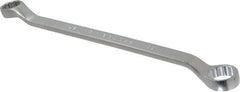 Proto - 27mm x 30mm 12 Point Offset Box Wrench - Double End, 15-15/16" OAL, Steel, Polished Finish, 7.5° Offset - Top Tool & Supply