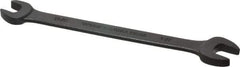 Proto - 5/16" x 3/8" Standard Open End Wrench - 5-1/4" OAL, Double End, Black Finish, 15° Head Angle - Top Tool & Supply