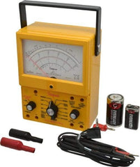 Simpson Electric - 12395, 1,000 VAC/VDC, Analog Manual Ranging Multimeter - 20 mOhm, Measures Voltage, Current, Resistance - Top Tool & Supply