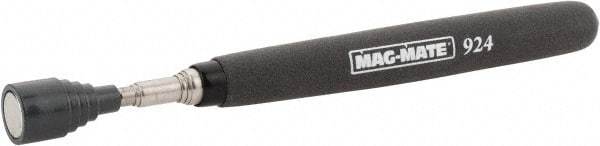 Mag-Mate - 32" Long Magnetic Retrieving Tool - 7 Lb Max Pull, 6-1/2" Collapsed Length, 5/8" Head Diam - Top Tool & Supply