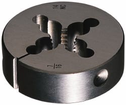 Cle-Line - 3/4-10 UNC Carbon Steel Round Adjustable Die - Top Tool & Supply