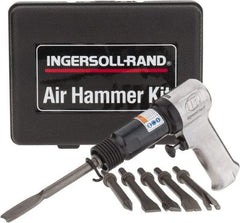 Ingersoll-Rand - 3,000 BPM, 2.28 Inch Long Stroke, Pneumatic Chiseling Hammer - 15 CFM Air Consumption, 1/4 NPTF Inlet - Top Tool & Supply