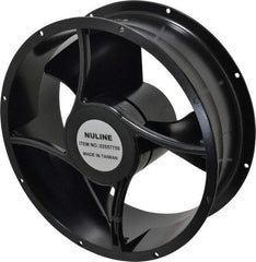 Value Collection - 230 Volts, AC, 550 CFM, Round Tube Axial Fan - 0.19 Amp Rating, 1,400 to 1,650 RPM, 10" High x 10" Wide x 3-1/2" Deep - Top Tool & Supply