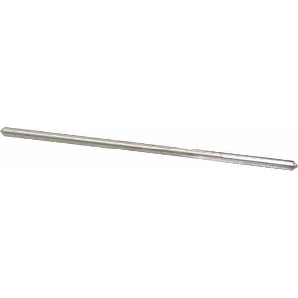 Made in USA - 0.123" High Speed Steel 4 Flute Dowel Pin Chucking Reamer - Top Tool & Supply