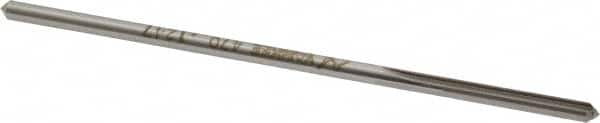 Made in USA - 0.1247" High Speed Steel 4 Flute Dowel Pin Chucking Reamer - Top Tool & Supply