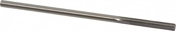 Made in USA - 0.187" High Speed Steel 6 Flute Dowel Pin Chucking Reamer - Top Tool & Supply