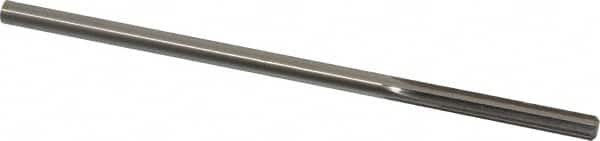 Made in USA - 0.248" High Speed Steel 6 Flute Dowel Pin Chucking Reamer - Top Tool & Supply