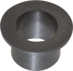 Igus - 1/2" Inside x 19/32" Outside Diam, Thermoplastic Sleeve Bearing - 7/8" Outside Diam, 0.046" Flange Thickness, 1/2" OAL - Top Tool & Supply