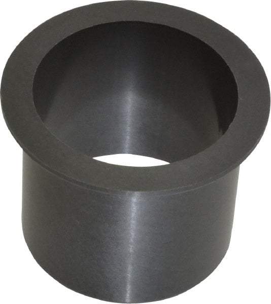 Igus - 1-1/2" Inside x 1-21/32" Outside Diam, Thermoplastic Sleeve Bearing - 2" Outside Diam, 0.078" Flange Thickness, 1-1/2" OAL - Top Tool & Supply