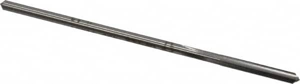 Interstate - 0.126" High Speed Steel Chucking Reamer - Top Tool & Supply