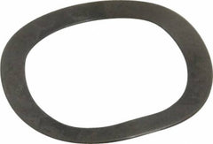 Gardner Spring - 0.459" ID x 0.608" OD, Grade 1074-1095 Steel Wave Disc Spring - 0.008" Thick, 0.037" Overall Height, 0.025" Deflection, 4 Lb at Deflection - Top Tool & Supply