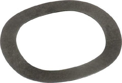 Gardner Spring - 0.531" ID x 0.734" OD, Grade 1074-1095 Steel Wave Disc Spring - 0.009" Thick, 0.05" Overall Height, 0.03" Deflection, 5.5 Lb at Deflection - Top Tool & Supply