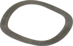 Gardner Spring - 0.719" ID x 0.925" OD, Grade 1074 Steel Wave Disc Spring - 0.01" Thick, 0.066" Overall Height, 0.033" Deflection, 7.5 Lb at Deflection - Top Tool & Supply