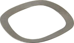 Gardner Spring - 1.051" ID x 1.351" OD, Grade 302 Stainless Steel Wave Disc Spring - 0.015" Thick, 0.099" Overall Height, 0.0336" Deflection - Top Tool & Supply