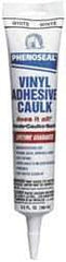 DAP - 5.5 oz Cartridge White Acrylic & Latex Caulk - 180°F Max Operating Temp, 30 min Tack Free Dry Time - Top Tool & Supply